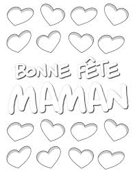 Un Joli Coloriage Pour La Fete Des Mamans Avec Plein De Coeurs A Colorier Avec Plein De Couleurs Pour En Fa Coloriage Fete Des Meres Coloriage Coeur Coloriage
