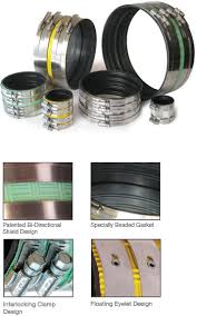 Before i was aware that there is rubber donut (aka a ty seal) that can be pushed into the cast iron and accepts pvc, i was told that i need to cut off the bell end of the cast iron and use a 4x4 banded gasket. No Hub Couplings Fernco Us