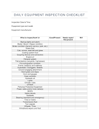 • confirm the extinguisher is visible, unobstructed, and in its designated location. Http Cdn2 Hubspot Net Hubfs 627067 Daily Equipment Inspection Checklist Pdf T 1461305808074