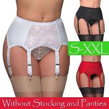 Thigh high stockings, nylon, colorful stripes. Vintage High Waist Garter Belt Mesh Suspender Belt 6 Straps Garter Belt For Thong Stocking Plus Size S Xxl Without Stocking And Panties Wish