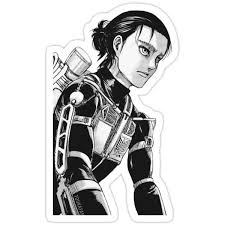 eren yeager sticker by clairdelune in 2021 anime printables attack on titan tattoo anime stickers