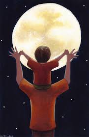 Reach the Moon Painting by Christy Beckwith - Fine Art America