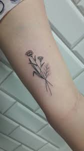 Wild Flowers Made By Smutek Krakow 31 05 17 Tattoos Tattoos And Piercings Flower Tattoos
