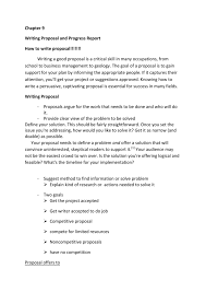 Still, a progress report is an important document which gives the writer a chance to communicate with the a progress report can be defined as a report on how much work has been done successfully. Chapter 9 Writing Proposal And Progress Report How To Write