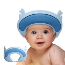 Amazon.com: Baby Shower Cap Shield, Shower Cap for Kids, Visor Hat for Eye  and Ear Protection for 0-9 Years Old Children,Cute Fawn/kitten shape Makes  the Baby Bath More Fun (Blue Fawn) :