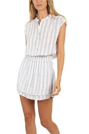 Angelina Dress Rails In Cayman Stripe Rayon Linen Dress Rails Dresses Rails Clothing
