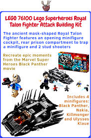 Lego 76100 Lego Superheroes Royal Talon Fighter Attack Building Kit Fighter Superhero Lego Super Heroes