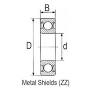 634-ZZ Deep Groove Ball Bearing 4mm from nzminiaturebearings.com