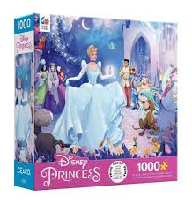 Available in 300, 550, 750, 1000 pieces and deluxe sets. Ceaco Disney Princess 1000 Piece Puzzle Cinderella S Wish Toys R Us Canada
