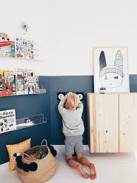 Trend Love The Half Wall Winter Daisy Melissa Barling Kids Interior Decorator Lifestyle Blogger Boys Room Wall Color Boy Room Paint Toddler Boys Room