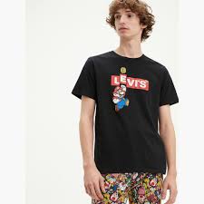 Levi S X Super Mario Box Tab Bing T Shirt Japan Trend Shop