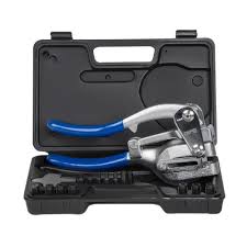 capri tools metal hole punch set (16