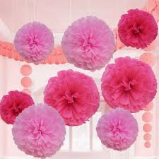 Consider this idea in which a beautiful and refreshing pink flower ball is hung like a chandelier. Cheap Hanging Paper Flower Balls Find Hanging Paper Flower Balls Deals On Line At Alibaba Com