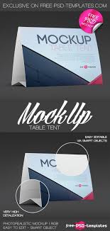 Plastic table tent mockup isolated on white background, side view. 160 Best Table Tent Mockup Templates Free Premium