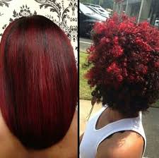 Curly hairs with medium length. 28 Black Girls Red Hair Ideas Curly Hair Styles Natural Hair Styles Hair