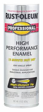 Rust Oleum Professional Rust Preventative Spray Paint In Gloss White For Aluminum Fiberglass Metal Plastic 490t16 7592838 Grainger