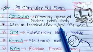 .net full form is network enabled technologies. 50 Most Commonly Asked Full Form Of Computer Computer Gk In Hindi Youtube