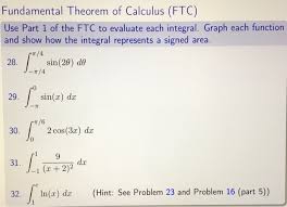 It explains how to evaluate the derivative of the de. Fundamental Theorem Of Calculus Ftc Use Part 1 Of Chegg Com