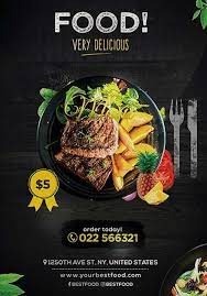 Sample food flyers food flyers templates asafonggecco sample food. Modern Food Flyer Template Restaurant Flyer Ffflyer