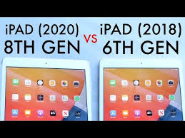 Ipad 2020 8th Generation Vs Ipad 2018 6th Generation Comparison Review Youtube