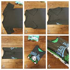 How To Fold T Shirts Like They Do In A Store Because I Love Super Neat Clothes Source By Hadass In 2020 Shirt Folding Folding Clothes Clothes Drawer Organization