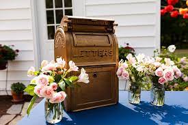 Nichol has been in the paper crafting industry for over 20 years. 11 Unique Wedding Card Box Ideas Unique Wedding Cards Vintage Wedding Cards Wedding Mailbox