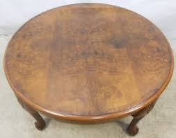 Shop round coffee tables at chairish, the design lover's marketplace for the best vintage and used furniture, decor and art. Large Round Walnut Coffee Table 93776 Sellingantiques Co Uk