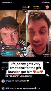 Brandon Giving His Family Gift Cards