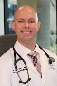 Celebrating our Hospitalist of the Year Patrick Phillips, MD,