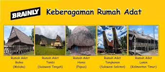 1 Keunikan Rumah Adat Baileo 2 Keunikan Rumah Adat Tambi Brainly Co Id