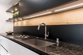 Modern Kitchen Wall Unit With Snaidero S Way Lift Up Cabinets Led Lights And Open She Kitchen Wall Units Modern Kitchen Wall Clocks Modern Kitchen Wall Decor