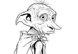 Con le pagine da colorare di harry potter puoi immergerti nel mondo della magia, della stregoneria e delle avventure insolite. Disegno Di Dobby Elfo Di Harry Potter Da Stampare Gratis E Colorare