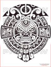 This design is used as main element for upper sleeve tattoos (shoulder area) and chalf chest tattoos. 60 Aztec Tribal Tattoos Ideas Tribal Tattoos Tattoos Aztec Tribal Tattoos