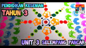 Teknik capan l psv tahun 3. Pendidikan Kesenian Tahun 3 Unit 3 Aneka Capan Selempang Pancar Teknik Capan Youtube