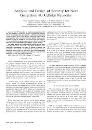 They are part of mathematics and as such have no use anymore than, say, andrew. Pdf Analysis And Design Of Security For Next Generation 4g Cellular Networks David Parish Academia Edu
