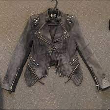 Dark Gray Black Shalang Jacket Jackets Beautiful Jacket Clothes Design