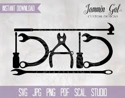 Download Dad S Tools Father S Day Gift For Handyman Printable Iron On Svg Png Pdf Jpg Eps Dxf Vector Cut File For Cricut And Silhouette Dad Cricut Making Shirts Tools