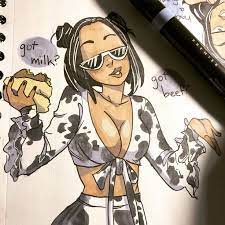 Prior to the release of mooo!, doja cat had released her moderately successfuldebut studio album,amala, in march 2018. Rufen Sie Mich Auf Instagram Bob Fertige Doja Dojacat Dojacatmoo Sketch Prismac Doja Cat Auf Bob Cat Aesthetic Cute Art Black Girl Magic Art