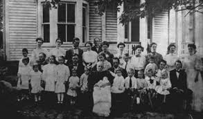 John Richard Whitehead Family Reunion, 1909
