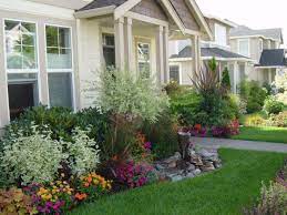 Using plants in your front yard landscaping. Attractive Landscaping Ideas Front Yard Combination Foxy Courtyard Front House Landscaping Front Yard Landscaping Design Small Front Yard Landscaping