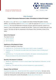 Part 3 res 351 november 18, 2014 david gobeli preparing to conduct business research: Letter To School Principal For Permission To Conduct Research In School