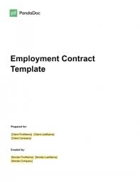 free temporary employment contract template make hiring easy