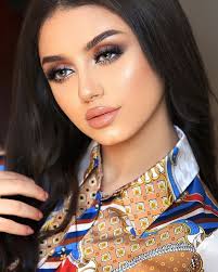 image may contain 1 person closeup bridal makeup wedding simple makeup fashion makeup