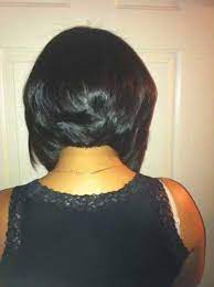 Vogue straight black bob style capless human hair wigs with big side bangs : 30 Best Bob Haircuts For Black Women Bob Haircut And Hairstyle Ideas