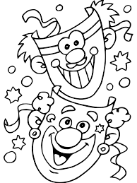 The spruce / miguel co these thanksgiving coloring pages can be printed off in minutes, making them a quick activ. Carnival To Download For Free Carnival Kids Coloring Pages