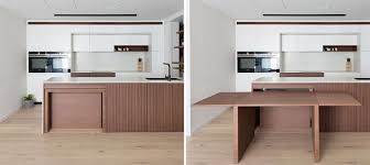 Design Detail A Dining Table Is Hidden Within This Kitchen Kitchen Design Trends Kitchen Design Kitchen Furniture Design