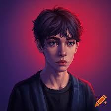 Dylan O'Brien and Florence Pugh in a romantic scene