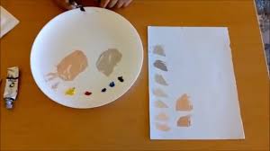 Ten Rengi Nasil Yapilir Ten Rengi Elde Etme Pencil Drawings For Beginners Oil Painting For Beginners Color Mixing