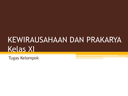 Jan 27, 2021 · contoh soal essay prakarya kelas xi ke2 prakarya dan kewirausahaan edisi revisi 2017 semester 1 untuk sma &mldr; Kewirausahaan Dan Prakarya Kelas Xi Ppt Download