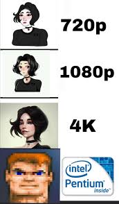 Intel Pentium> RTX : rmemes